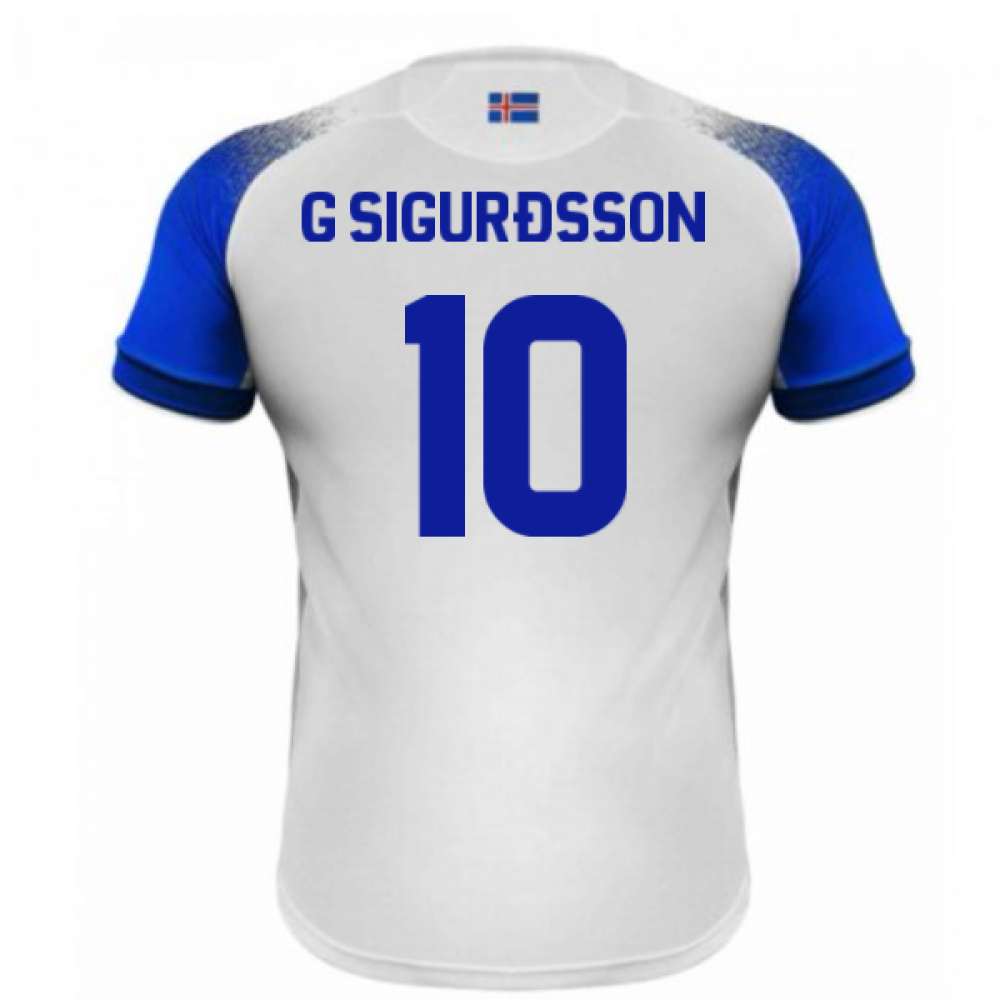 Click to view product details and reviews for 2018 2019 Iceland Away Errea Football Shirt G Sigurdsson 10.