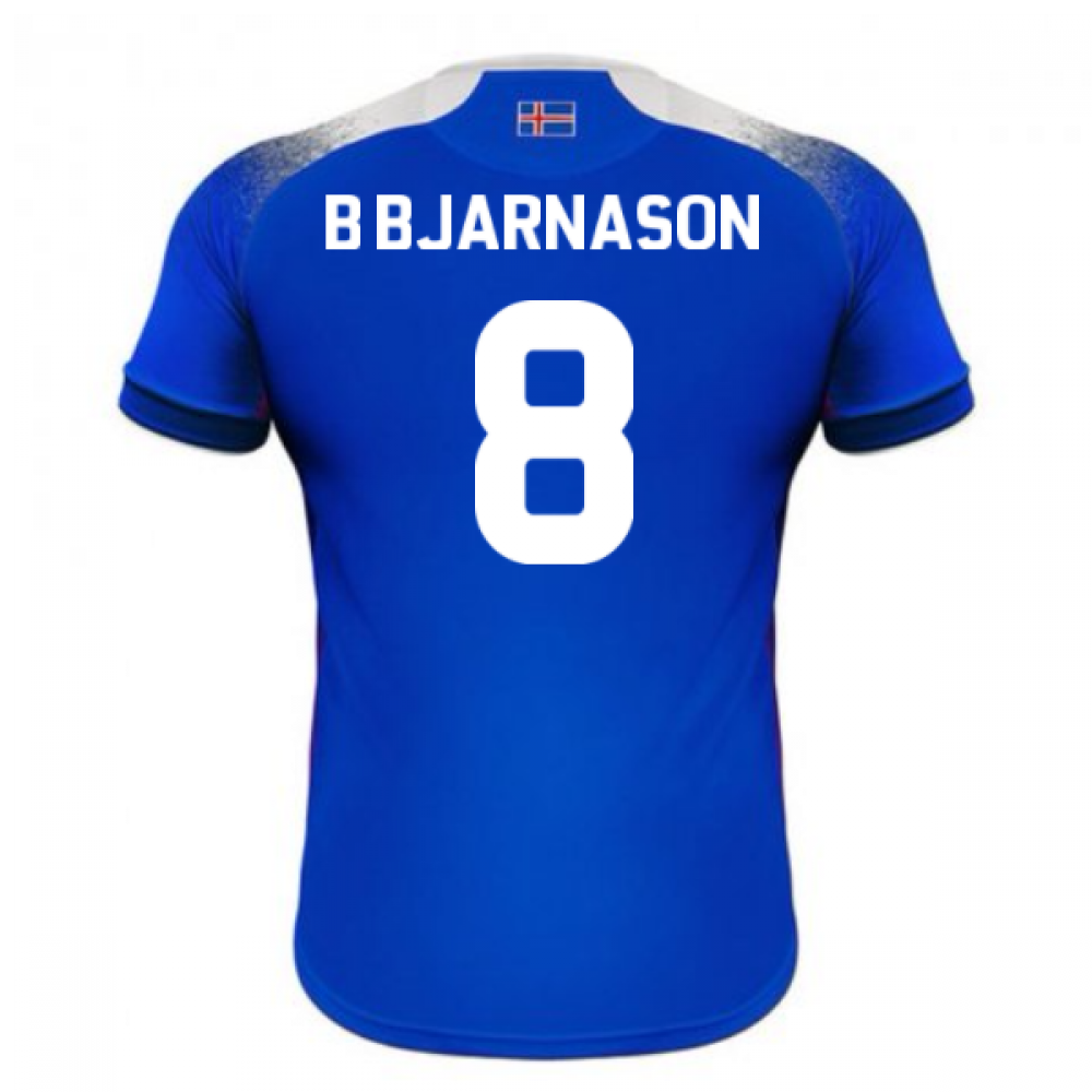 Click to view product details and reviews for 2018 2019 Iceland Home Errea Football Shirt B Bjarnason 8. Click to view product details and reviews for 2018 2019 Iceland Home Errea Football Shirt B Bjarnason 8.