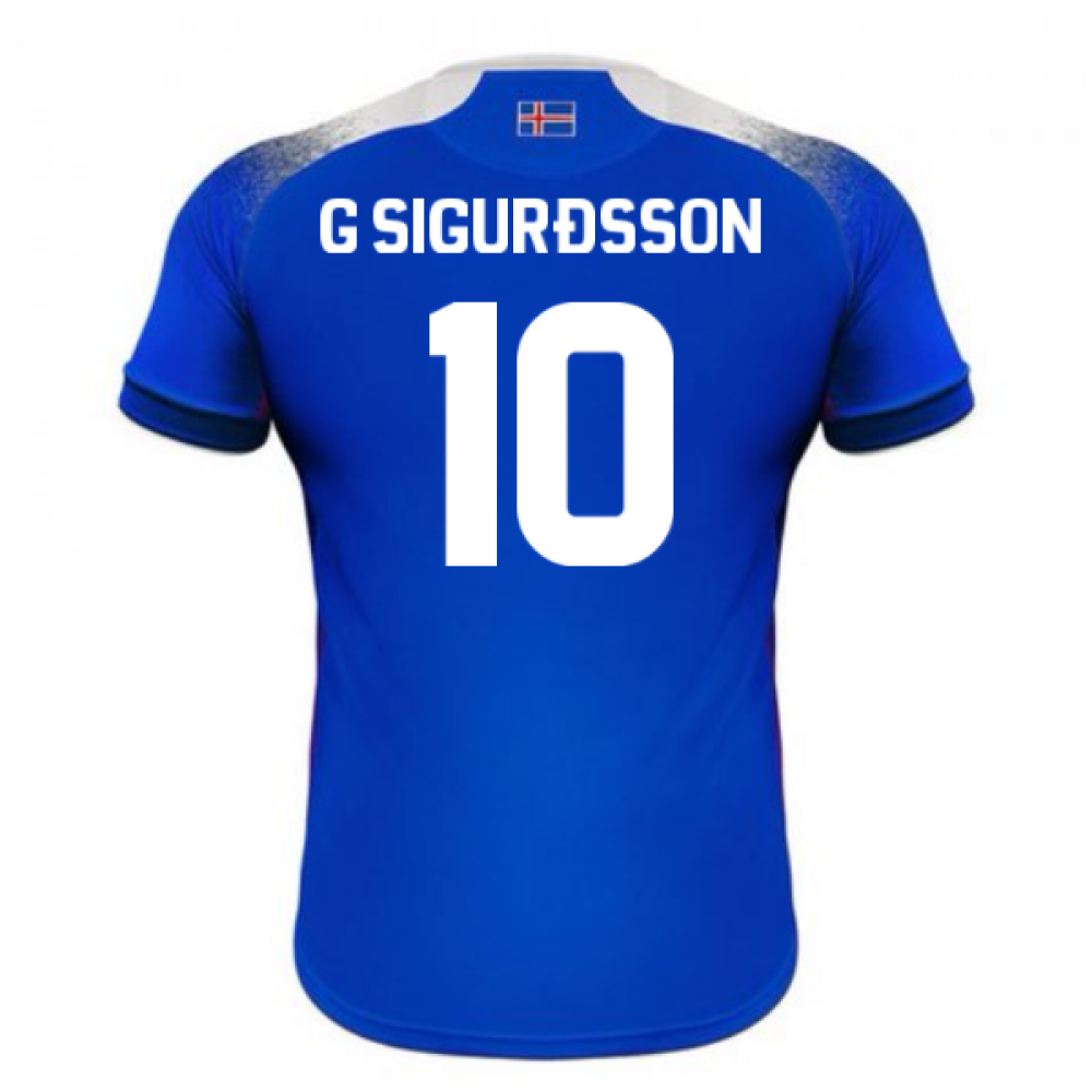 Click to view product details and reviews for 2018 2019 Iceland Home Errea Football Shirt G Sigurdsson 10. Click to view product details and reviews for 2018 2019 Iceland Home Errea Football Shirt G Sigurdsson 10.