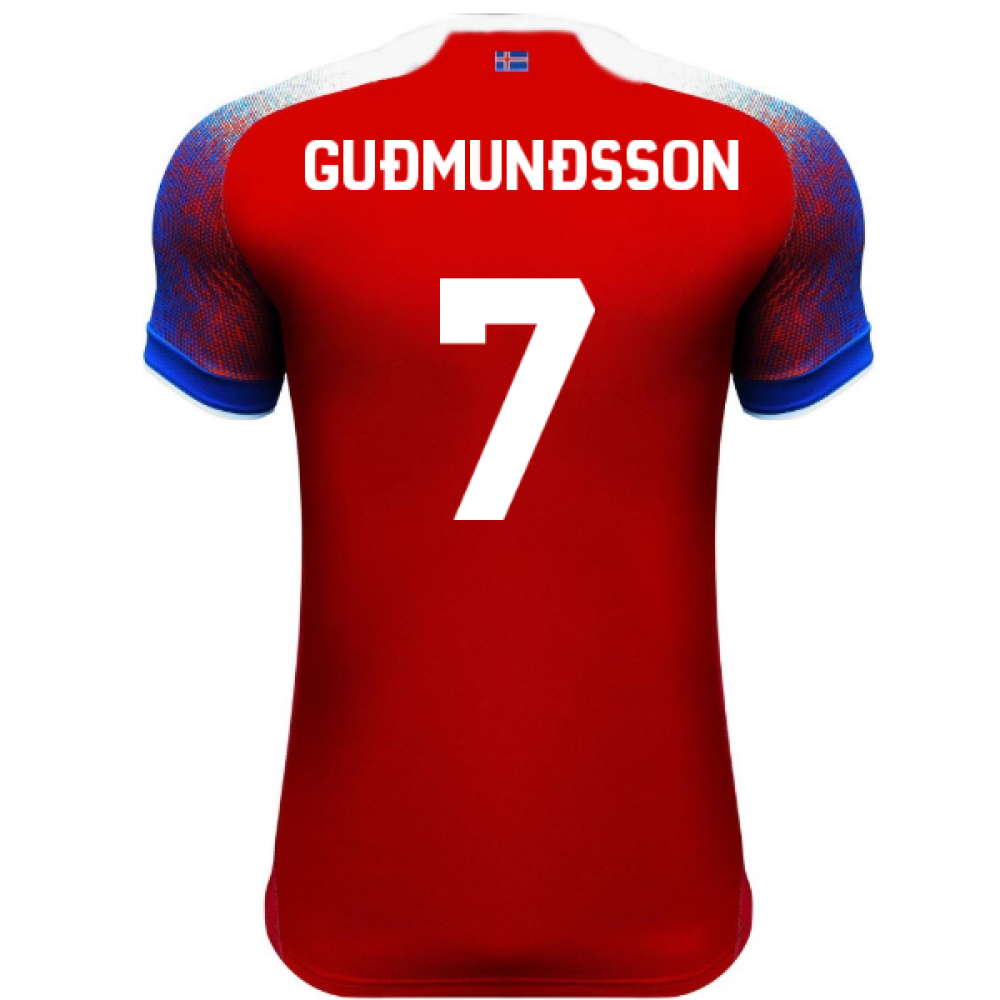 Click to view product details and reviews for 2018 2019 Iceland Third Errea Football Shirt Gudmundsson 7.