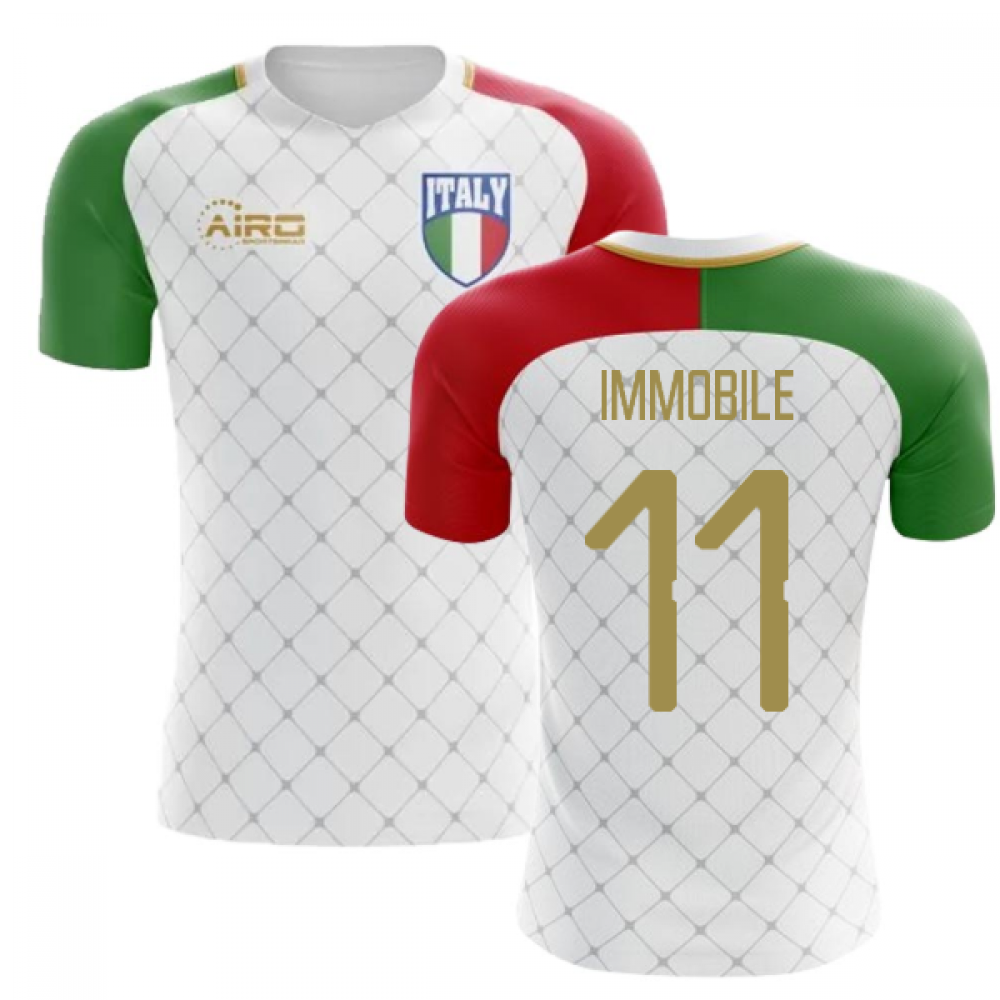 Click to view product details and reviews for 2020 2021 Italy Away Concept Football Shirt Immobile 11.