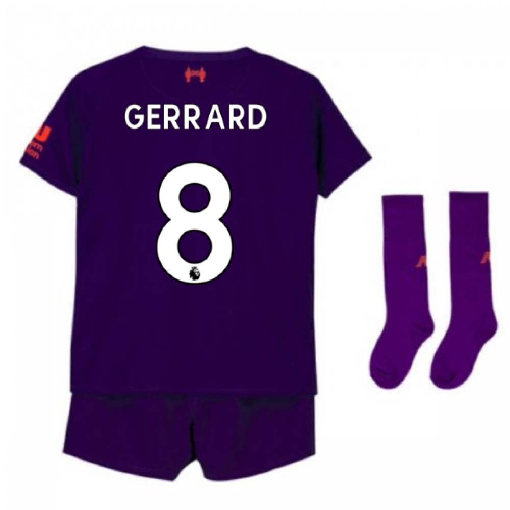 Click to view product details and reviews for 2018 2019 Liverpool Away Little Boys Mini Kit Gerrard 8. Click to view product details and reviews for 2018 2019 Liverpool Away Little Boys Mini Kit Gerrard 8.