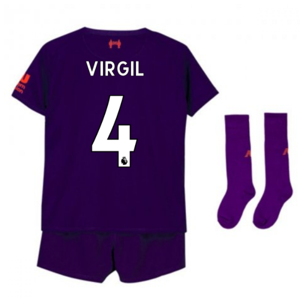 Click to view product details and reviews for 2018 2019 Liverpool Away Little Boys Mini Kit Virgil 4.