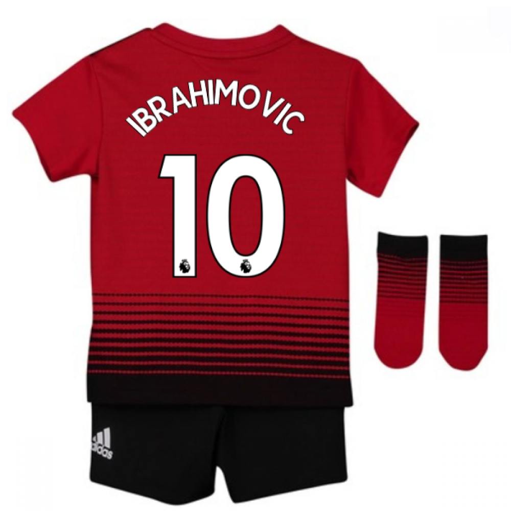 Click to view product details and reviews for 2018 2019 Man Utd Adidas Home Baby Kit Ibrahimovic 10.