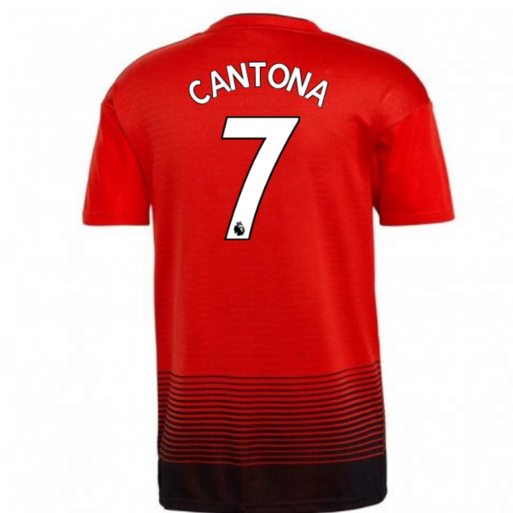 Click to view product details and reviews for 2018 2019 Man Utd Adidas Home Football Shirt Cantona 7.