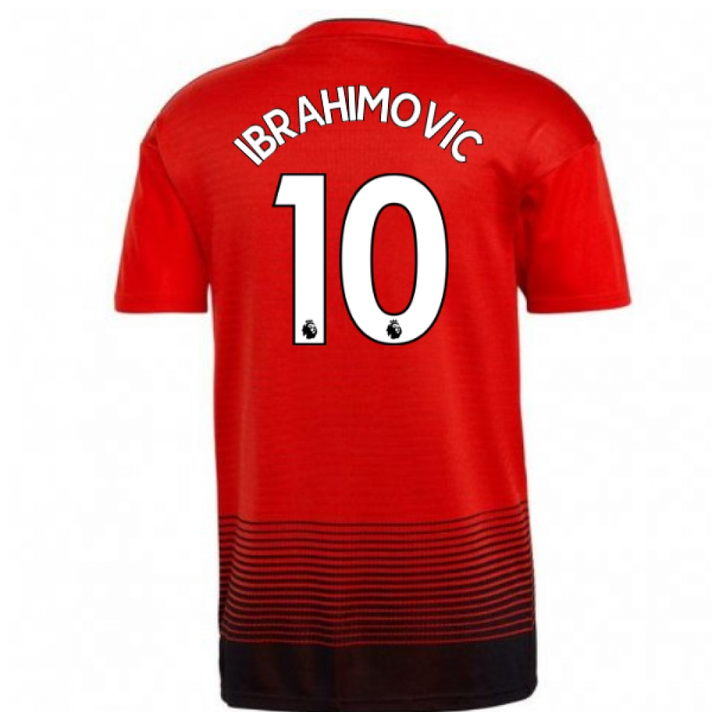 Click to view product details and reviews for 2018 2019 Man Utd Adidas Home Football Shirt Ibrahimovic 10.