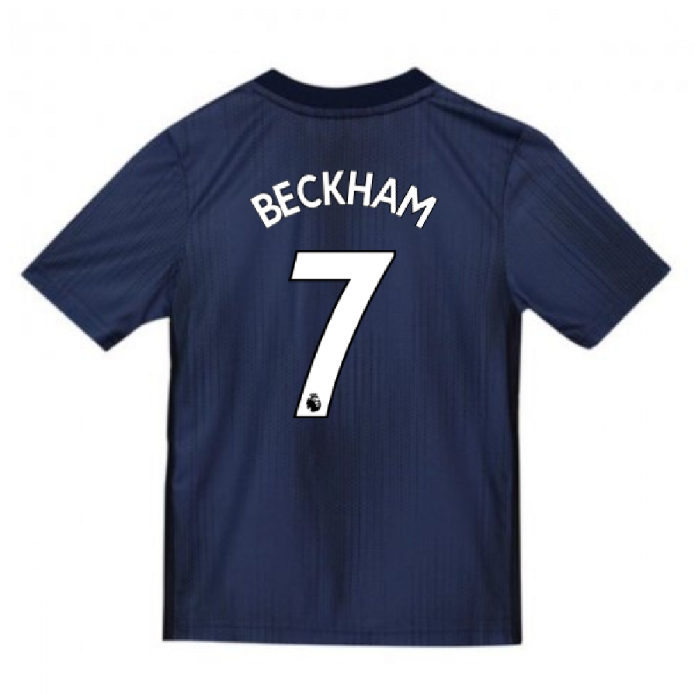 Click to view product details and reviews for 2018 2019 Man Utd Adidas Third Football Shirt Kids Beckham 7.