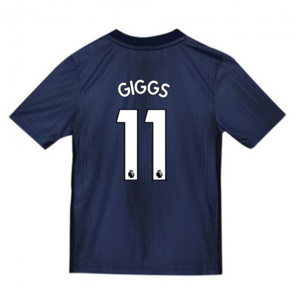 Click to view product details and reviews for 2018 2019 Man Utd Adidas Third Football Shirt Kids Giggs 11.