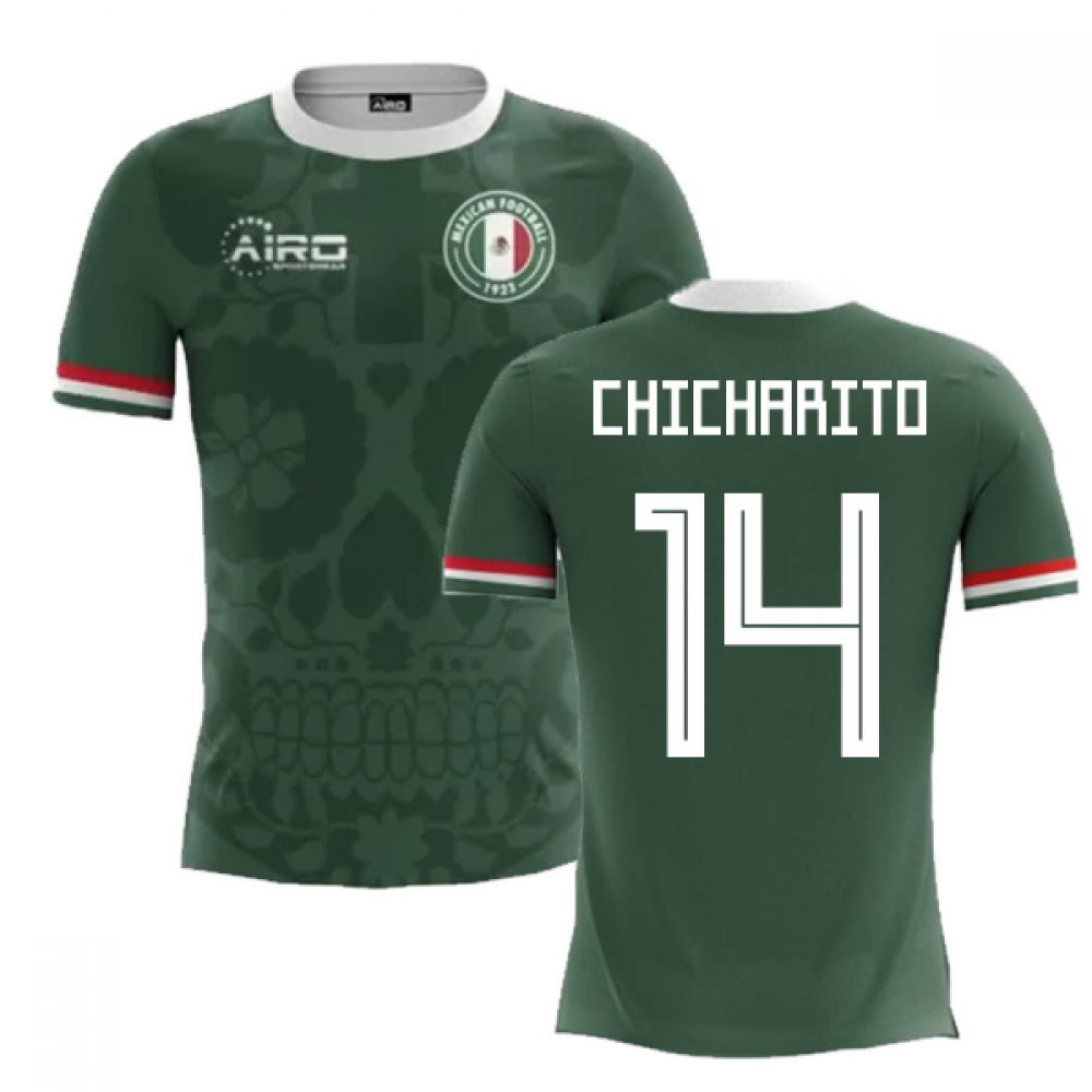 Click to view product details and reviews for 2020 2021 Mexico Home Concept Football Shirt Chicharito 14. Click to view product details and reviews for 2020 2021 Mexico Home Concept Football Shirt Chicharito 14.