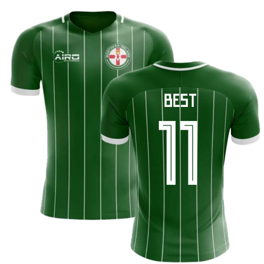 Click to view product details and reviews for 2020 2021 Northern Ireland Home Concept Football Shirt Best 11.