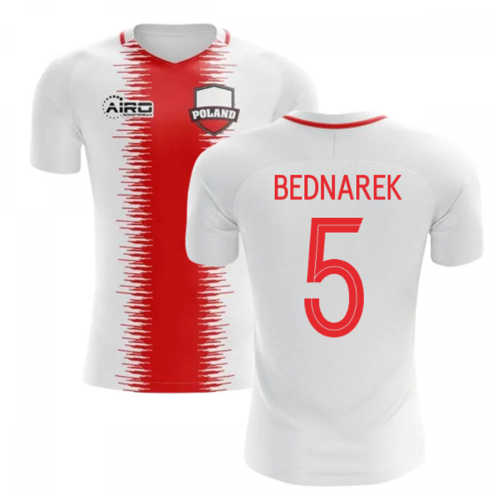 2022-2023 poland home concept football shirt (bednarek 5)