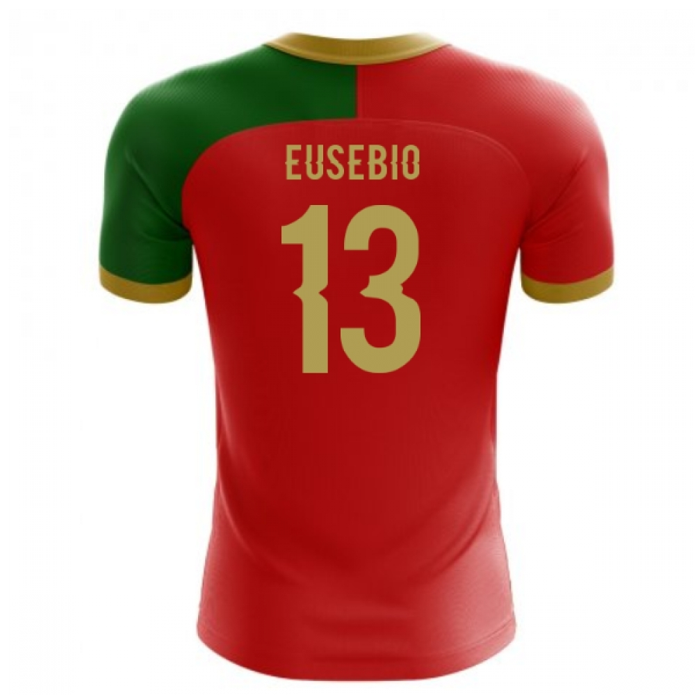 Click to view product details and reviews for 2020 2021 Portugal Flag Home Concept Football Shirt Eusebio 13.