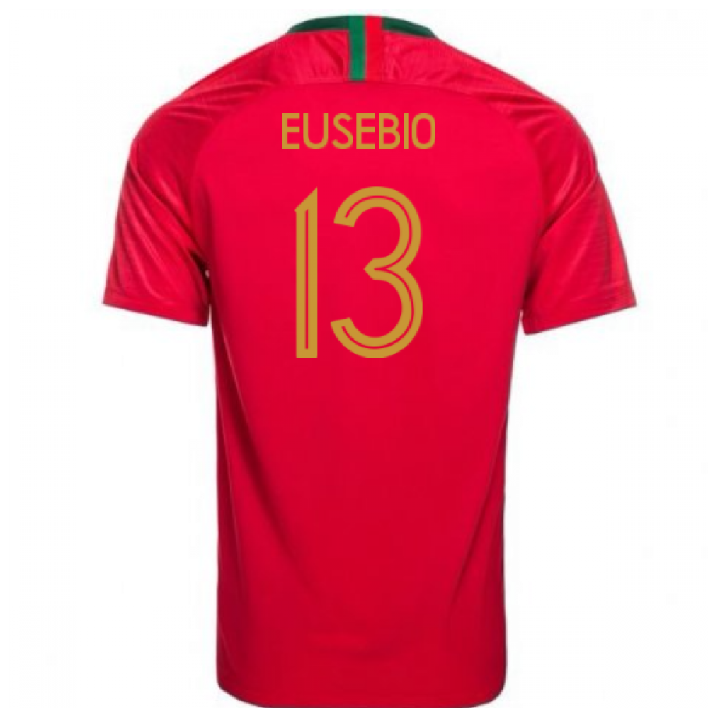 eusebio jersey number