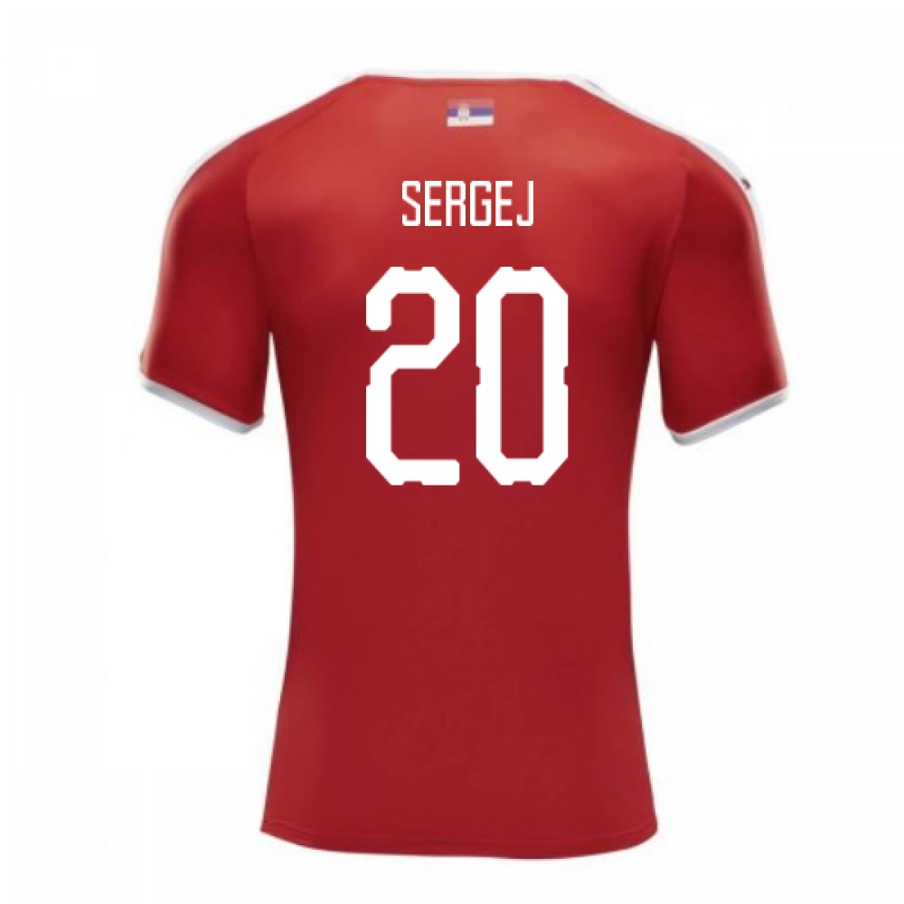 Click to view product details and reviews for 2018 2019 Serbia Home Puma Football Shirt Sergej 20.
