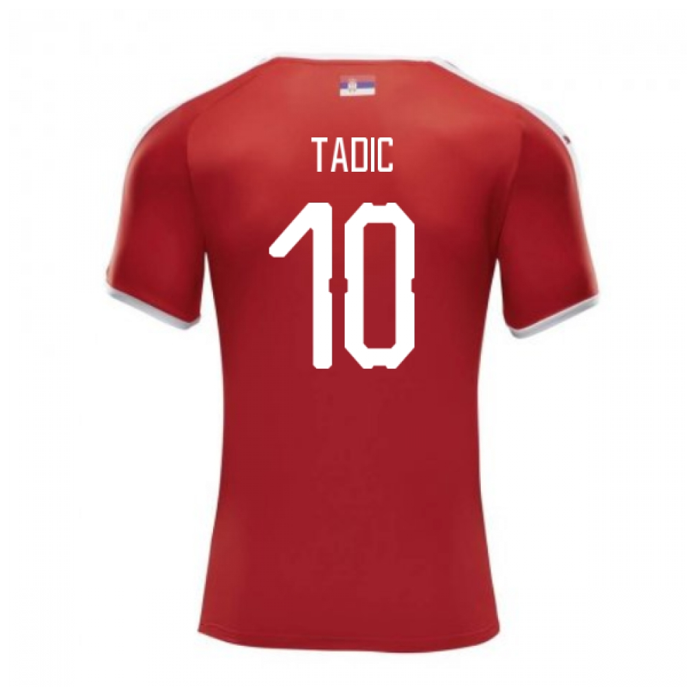 Click to view product details and reviews for 2018 2019 Serbia Home Puma Football Shirt Tadic 10.