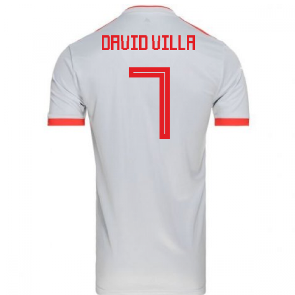 Click to view product details and reviews for 2018 2019 Spain Away Adidas Football Shirt David Villa 7. Click to view product details and reviews for 2018 2019 Spain Away Adidas Football Shirt David Villa 7.