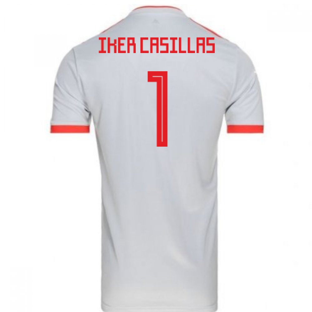 Click to view product details and reviews for 2018 2019 Spain Away Adidas Football Shirt Iker Casillas 1.