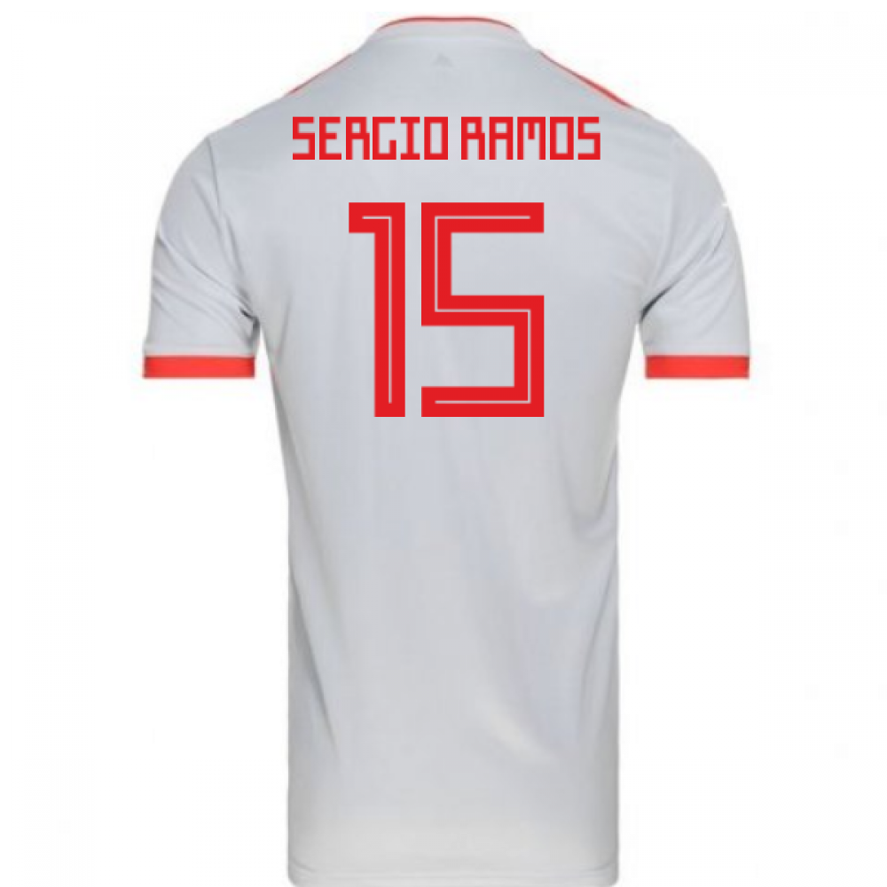 Click to view product details and reviews for 2018 2019 Spain Away Adidas Football Shirt Sergio Ramos 15.