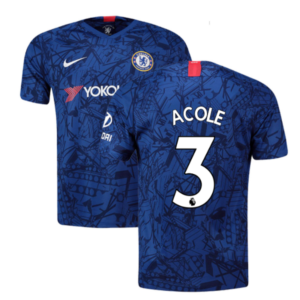 Click to view product details and reviews for 2019 20 Chelsea Home Vapor Match Shirt Acole 3.