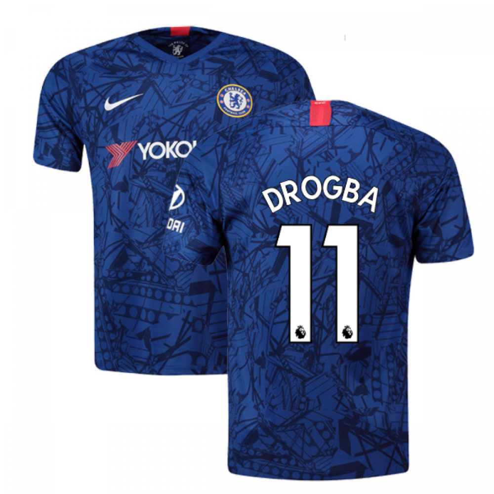 Click to view product details and reviews for 2019 20 Chelsea Home Vapor Match Shirt Drogba 11.