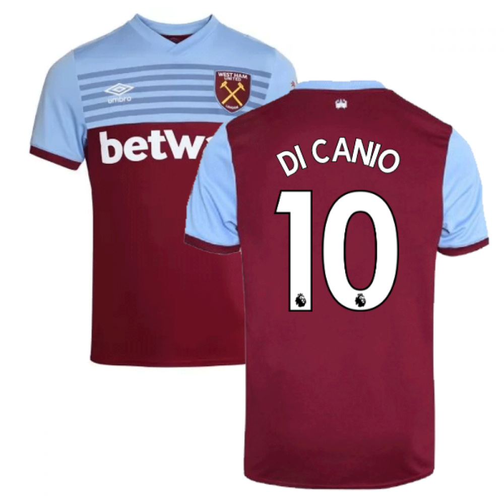 Click to view product details and reviews for 2019 20 West Ham Home Shirt Di Canio 10.