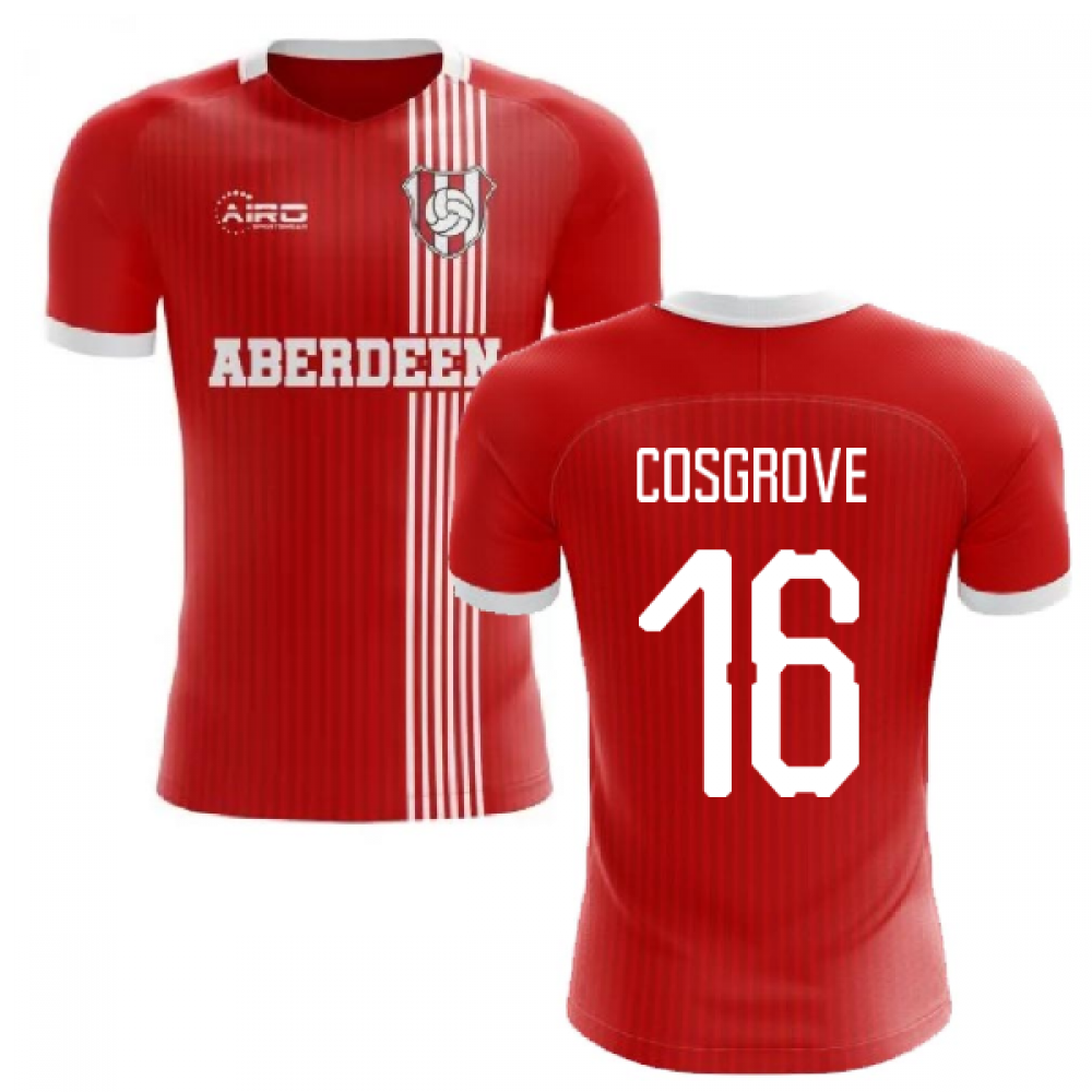 Click to view product details and reviews for 2020 2021 Aberdeen Home Concept Football Shirt Cosgrove 16.