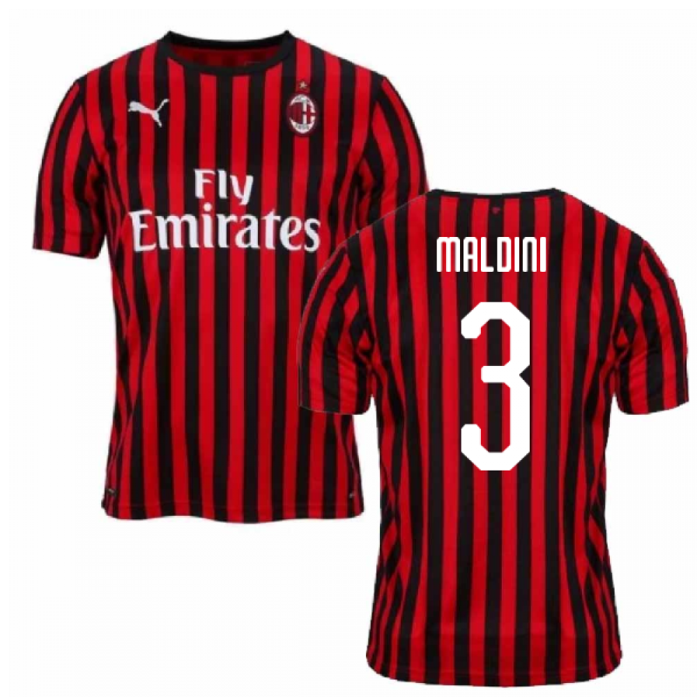 Click to view product details and reviews for 2019 2020 Ac Milan Puma Home Football Shirt Maldini 3.