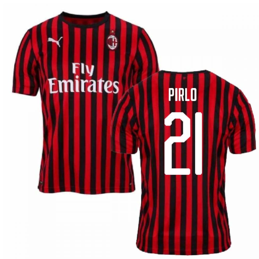 Click to view product details and reviews for 2019 2020 Ac Milan Puma Home Football Shirt Pirlo 21.