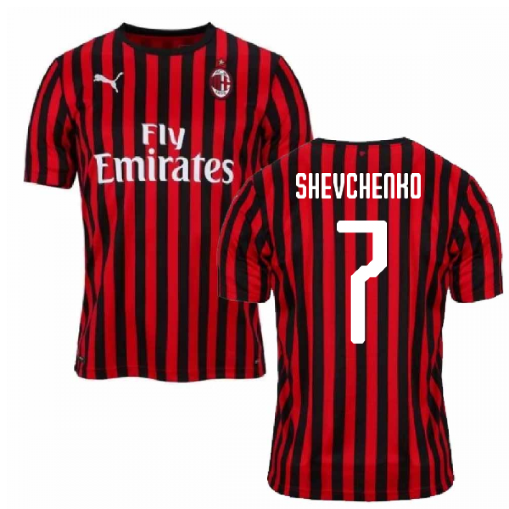 Click to view product details and reviews for 2019 2020 Ac Milan Puma Home Football Shirt Shevchenko 7. Click to view product details and reviews for 2019 2020 Ac Milan Puma Home Football Shirt Shevchenko 7.