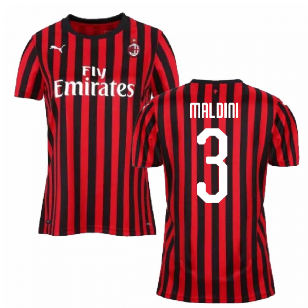 Click to view product details and reviews for 2019 2020 Ac Milan Puma Home Womens Shirt Maldini 3.