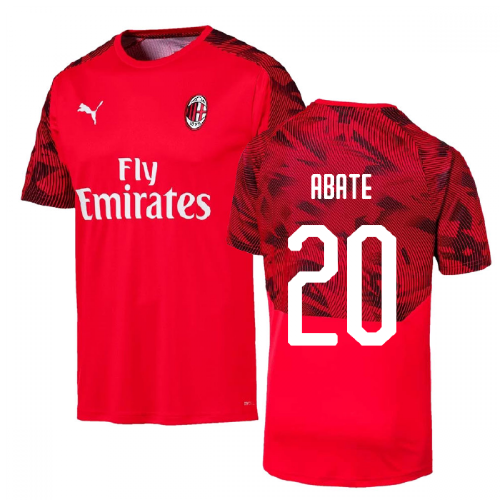 Click to view product details and reviews for 2019 2020 Ac Milan Puma Training Shirt Red Abate 20.
