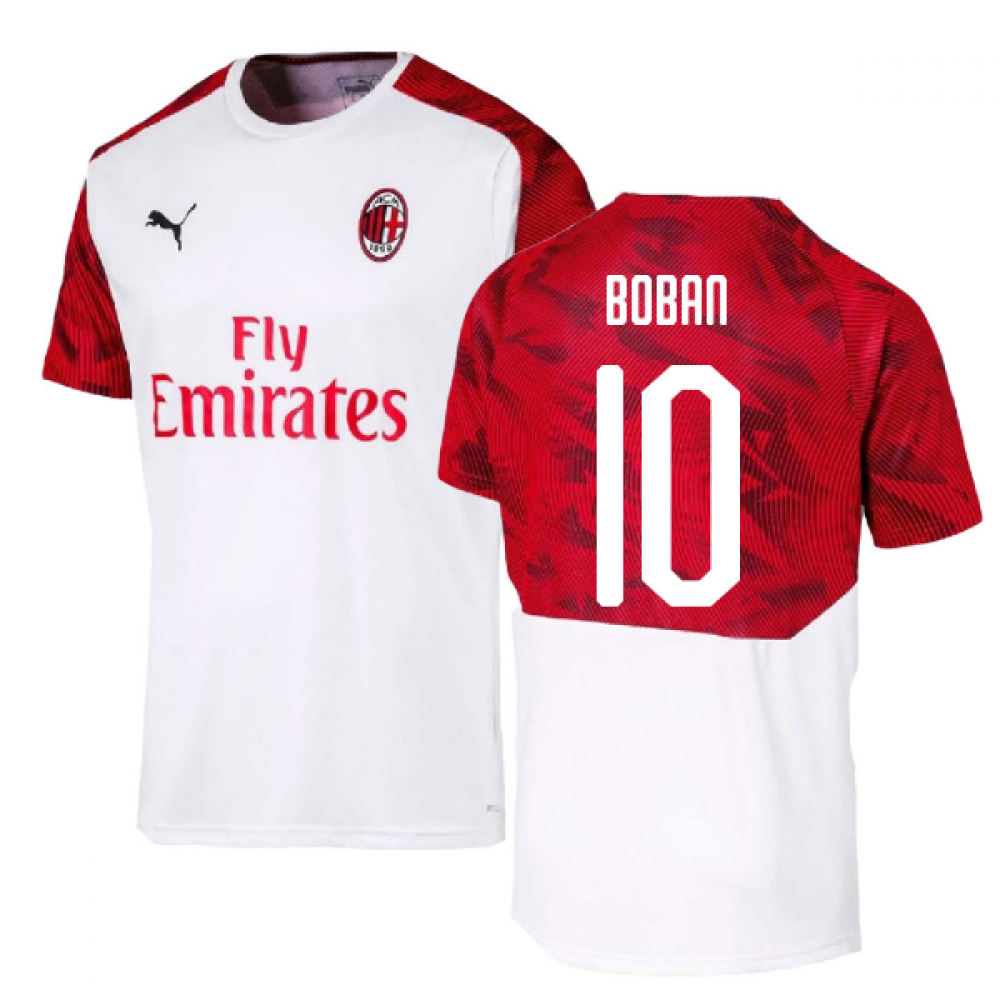 Click to view product details and reviews for 2019 2020 Ac Milan Puma Training Shirt White Boban 10.