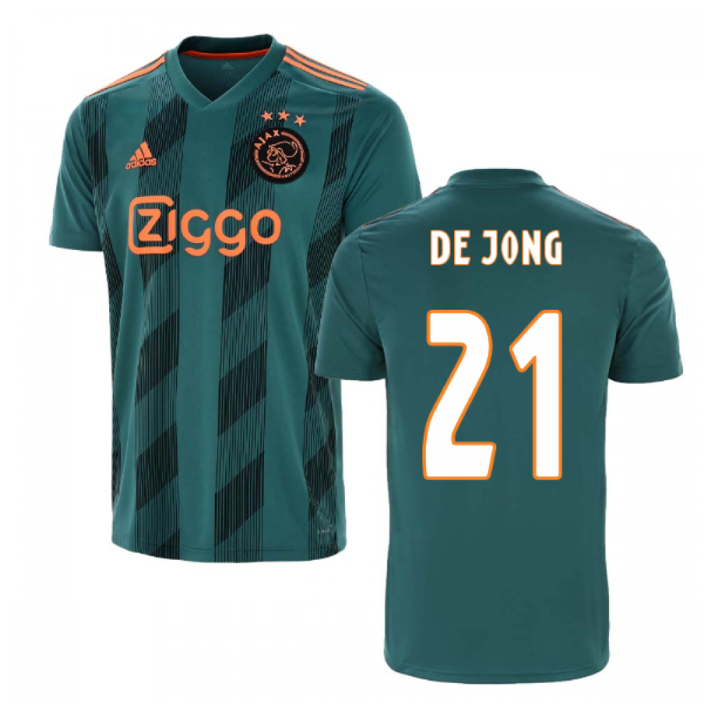 Click to view product details and reviews for 2019 2020 Ajax Adidas Away Shirt Kids De Jong 21.