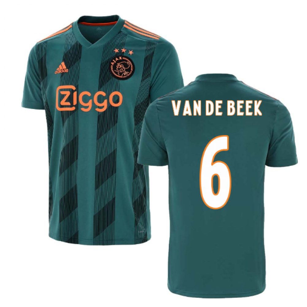 Click to view product details and reviews for 2019 2020 Ajax Adidas Away Shirt Kids Van De Beek 6.