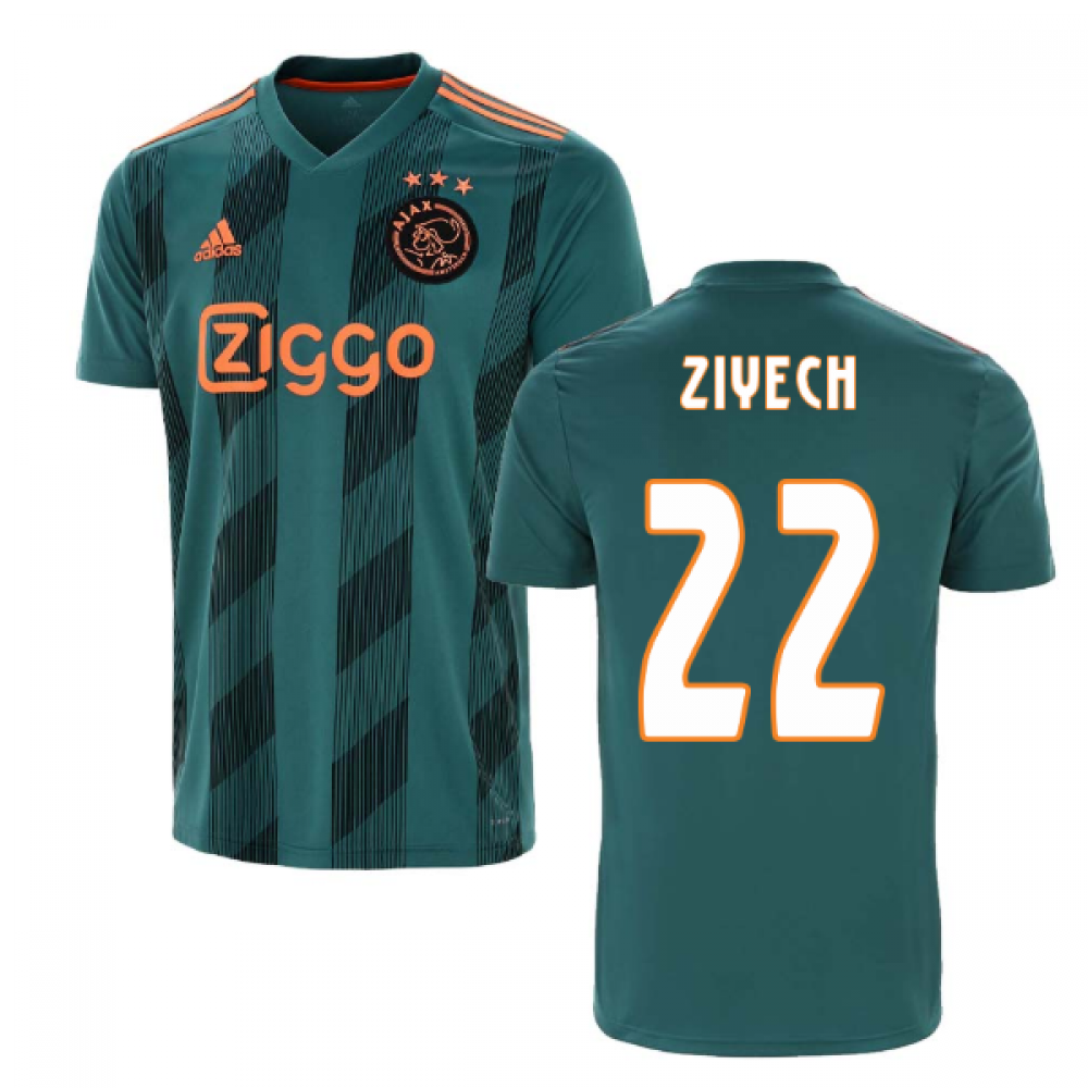 Click to view product details and reviews for 2019 2020 Ajax Adidas Away Shirt Kids Ziyech 22.