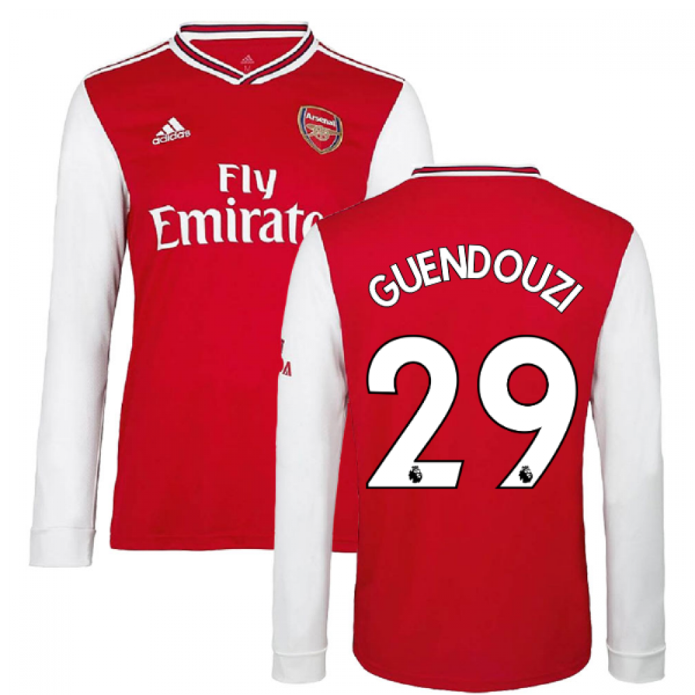 Click to view product details and reviews for 2019 2020 Arsenal Adidas Home Long Sleeve Shirt Guendouzi 29.