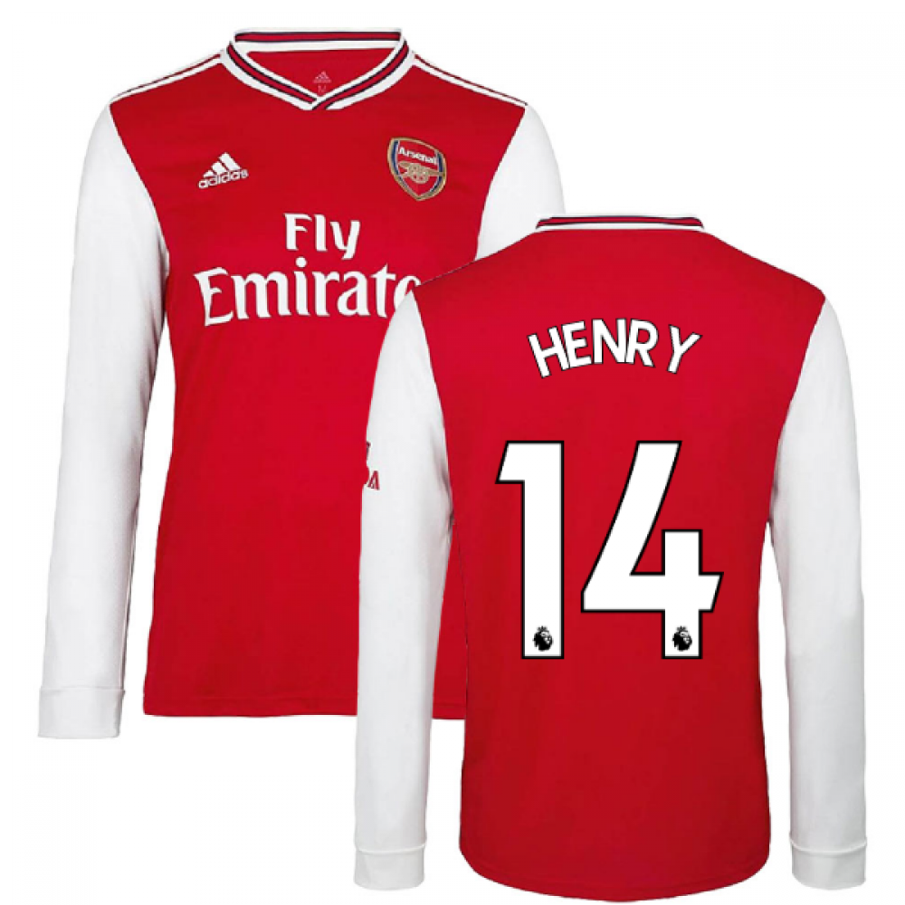 Click to view product details and reviews for 2019 2020 Arsenal Adidas Home Long Sleeve Shirt Henry 14. Click to view product details and reviews for 2019 2020 Arsenal Adidas Home Long Sleeve Shirt Henry 14.