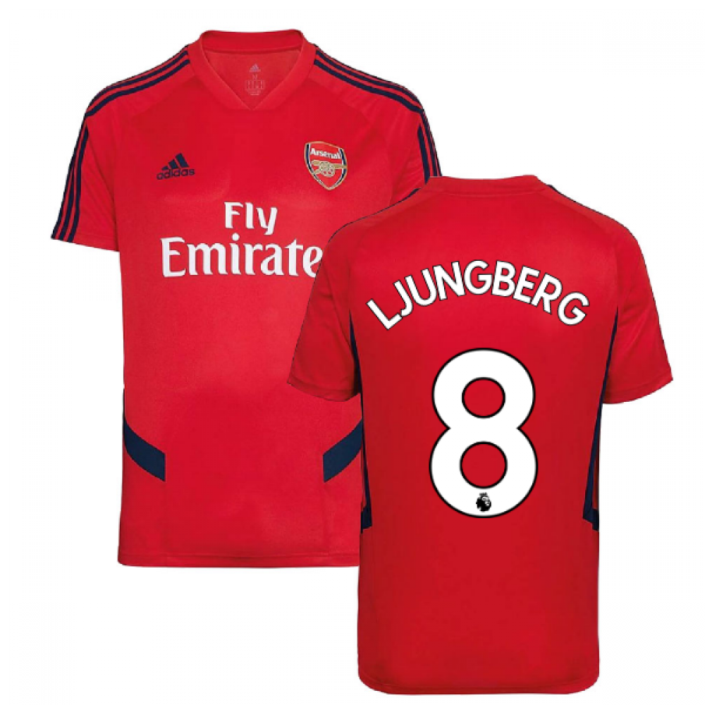 Click to view product details and reviews for 2019 2020 Arsenal Adidas Training Shirt Red Ljungberg 8.