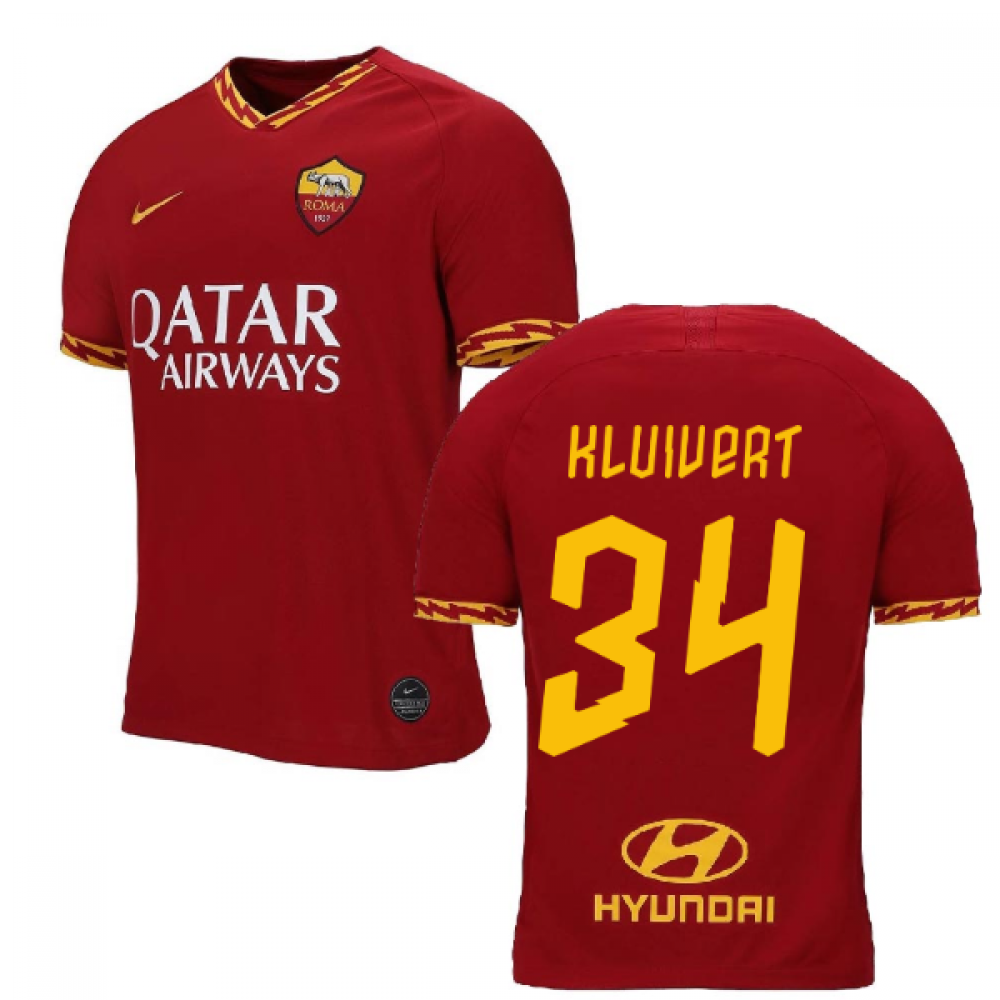 Click to view product details and reviews for 2019 2020 As Roma Home Nike Football Shirt Kids Kluivert 34. Click to view product details and reviews for 2019 2020 As Roma Home Nike Football Shirt Kids Kluivert 34.