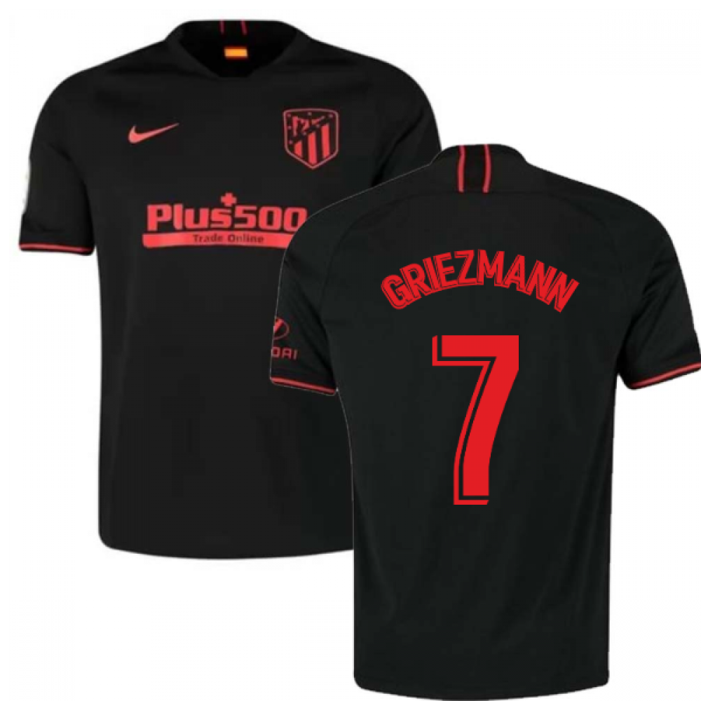 2019-2020 Atletico Madrid Away Nike Shirt (Kids) (GRIEZMANN 7)