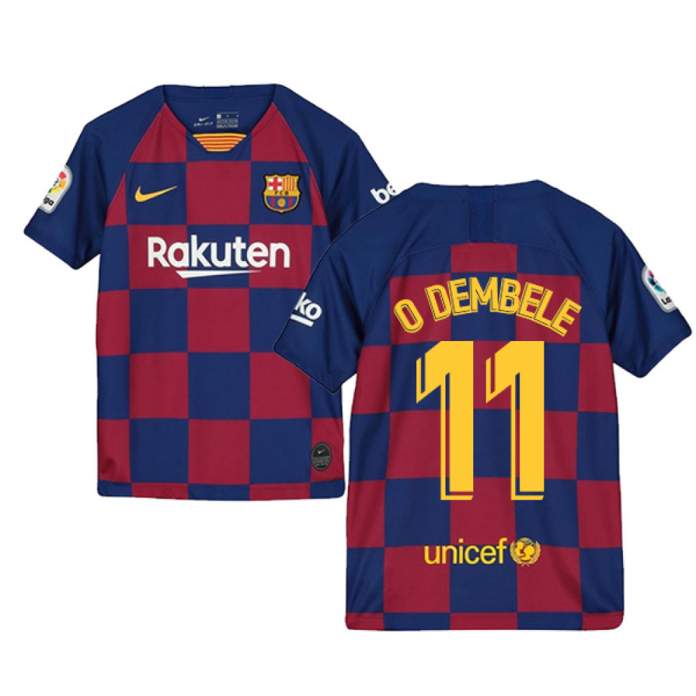 Click to view product details and reviews for 2019 2020 Barcelona Home Nike Shirt Kids O Dembele 11.