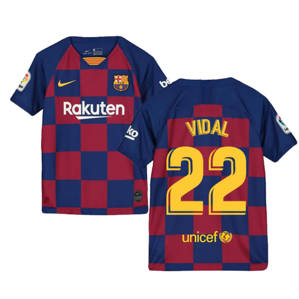 Click to view product details and reviews for 2019 2020 Barcelona Home Nike Shirt Kids Vidal 22.