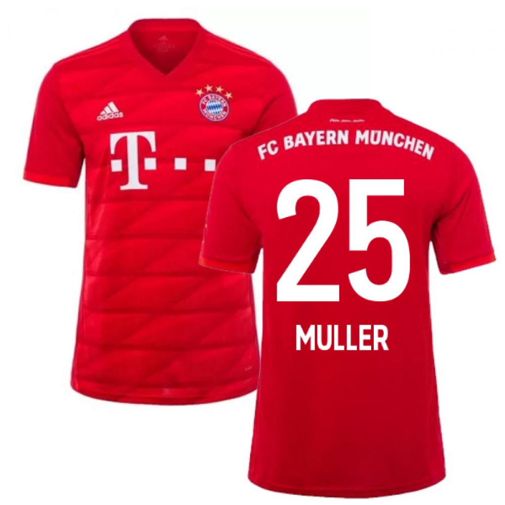 Click to view product details and reviews for 2019 2020 Bayern Munich Adidas Home Football Shirt Muller 25.