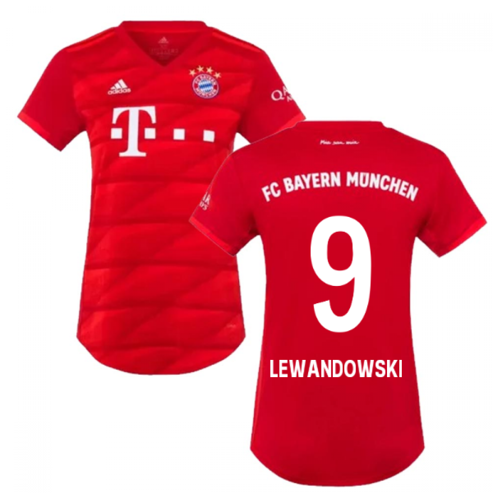 Click to view product details and reviews for 2019 2020 Bayern Munich Adidas Home Womens Shirt Lewandowski 9.
