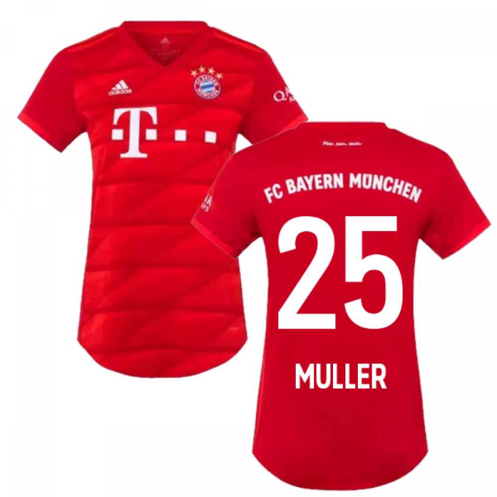 Click to view product details and reviews for 2019 2020 Bayern Munich Adidas Home Womens Shirt Muller 25.