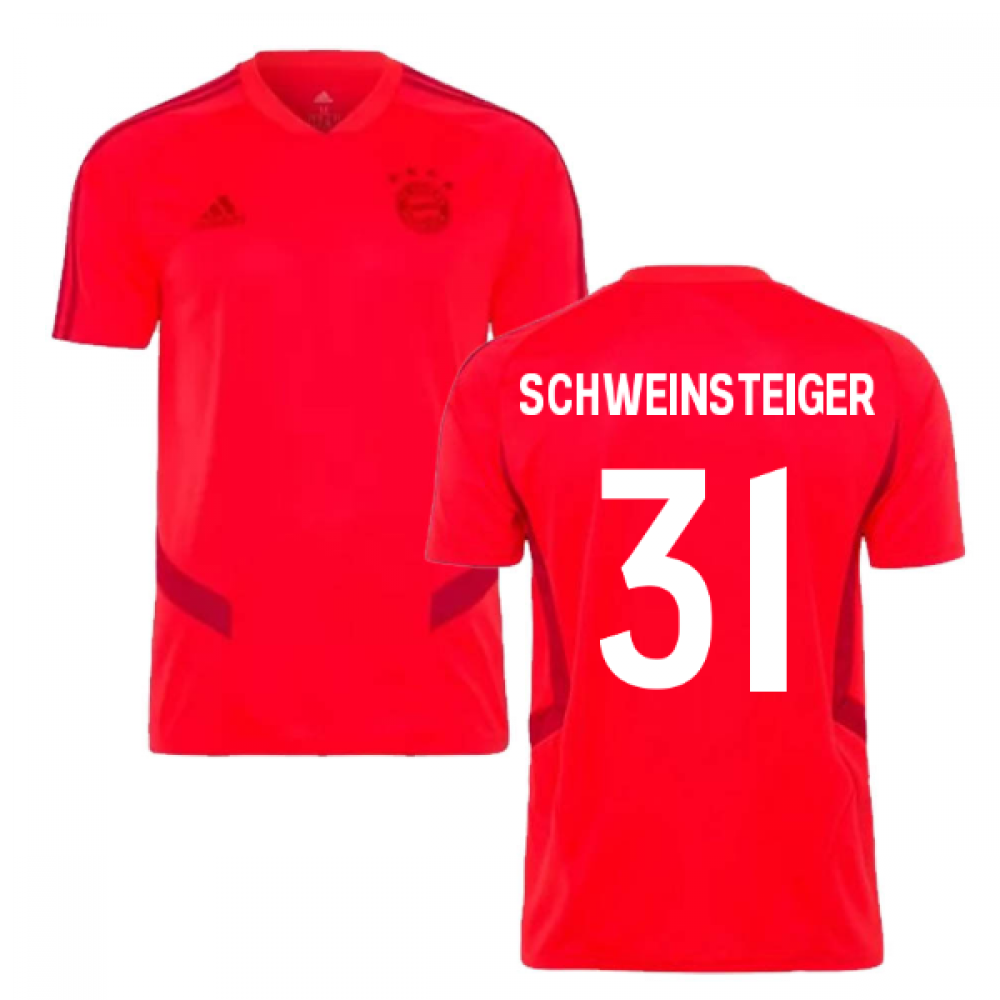 Click to view product details and reviews for 2019 2020 Bayern Munich Adidas Training Shirt Red Schweinsteiger 31.