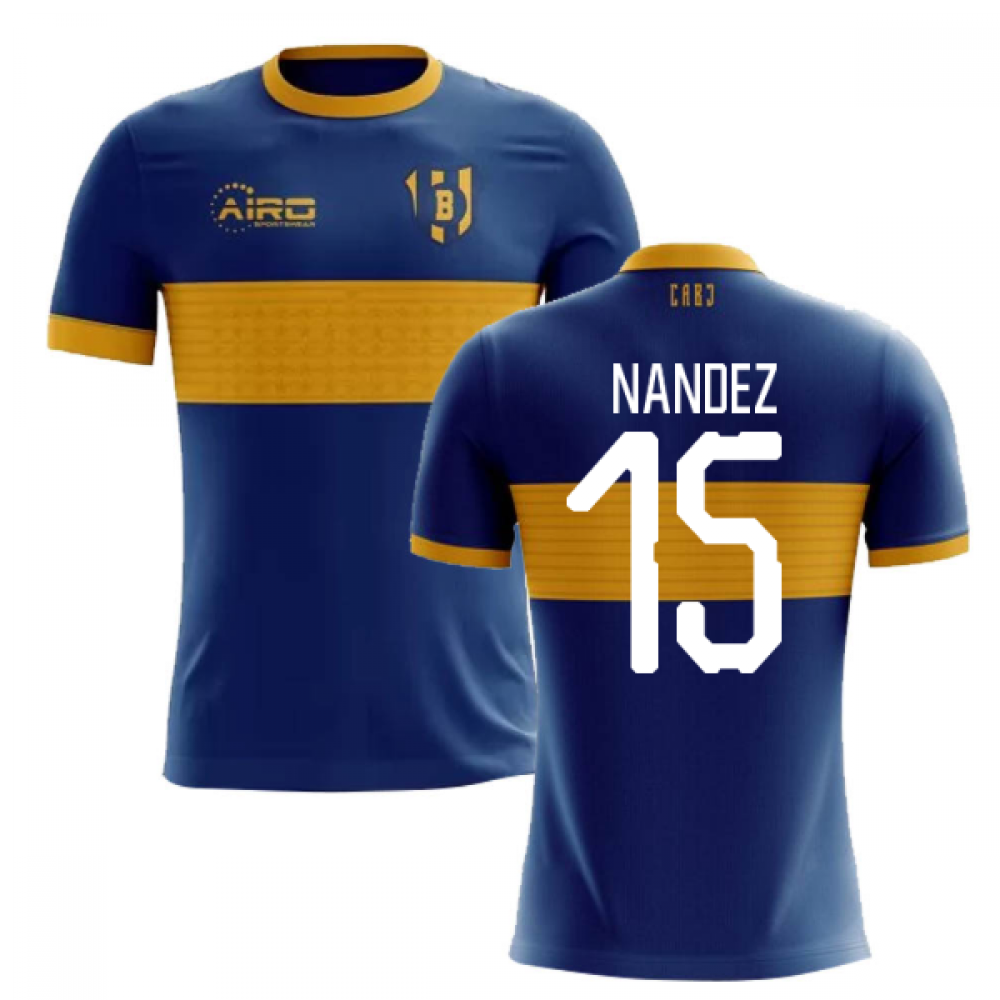 Click to view product details and reviews for 2020 2021 Boca Juniors Home Concept Football Shirt Nandez 15.
