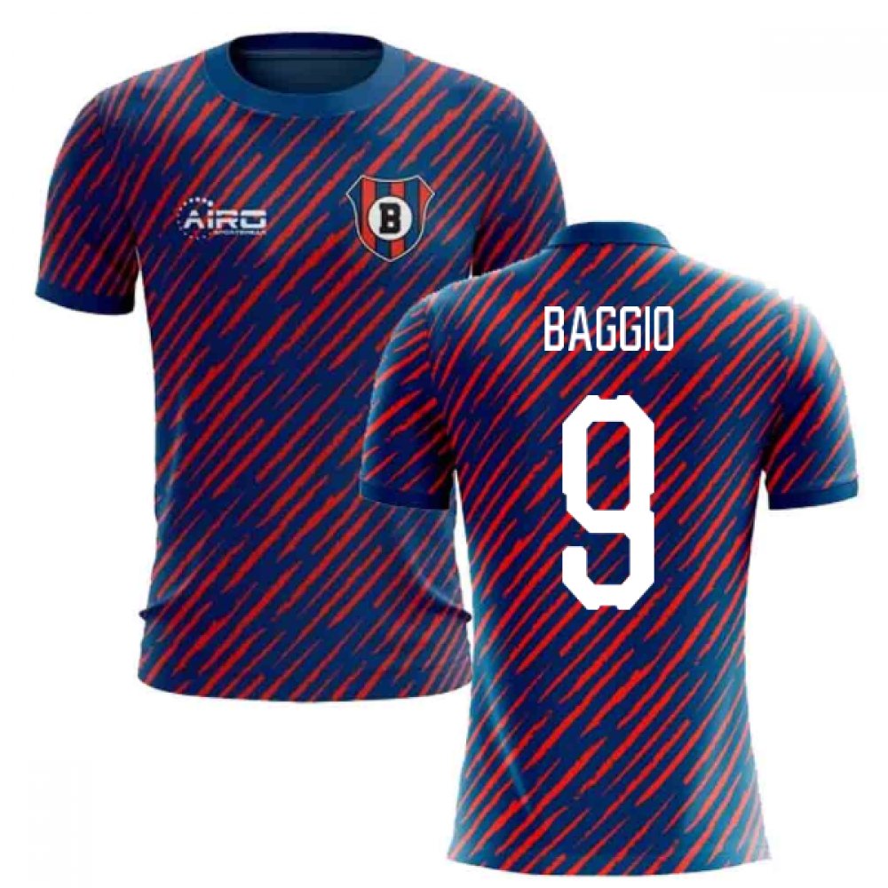 Click to view product details and reviews for 2020 2021 Bologna Home Concept Football Shirt Baggio 9.