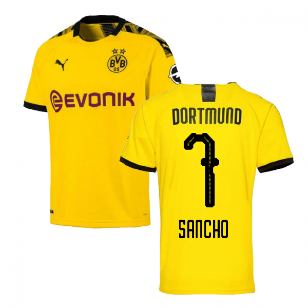 Click to view product details and reviews for 2019 2020 Borussia Dortmund Home Puma Shirt Kids Sancho 7. Click to view product details and reviews for 2019 2020 Borussia Dortmund Home Puma Shirt Kids Sancho 7.