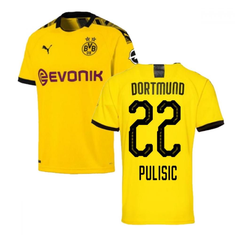 Click to view product details and reviews for 2019 2020 Borussia Dortmund Puma Home Football Shirt Pulisic 22. Click to view product details and reviews for 2019 2020 Borussia Dortmund Puma Home Football Shirt Pulisic 22.